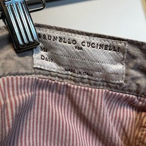 Brunello cuchinelli cargo shorts